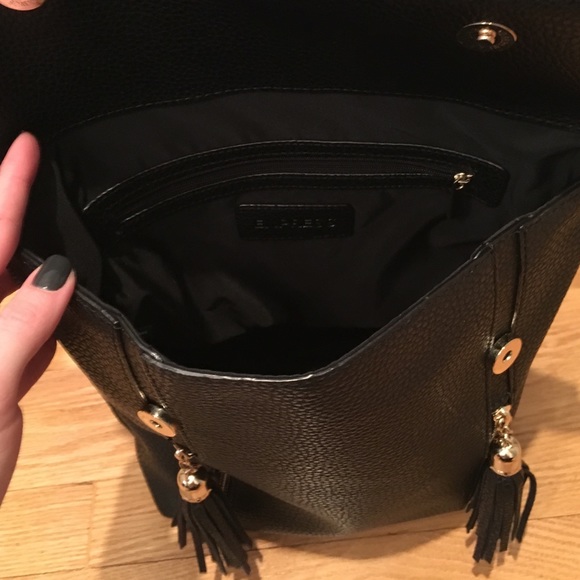 Express Pebbled Tassel Backpack - Picture 4 of 6